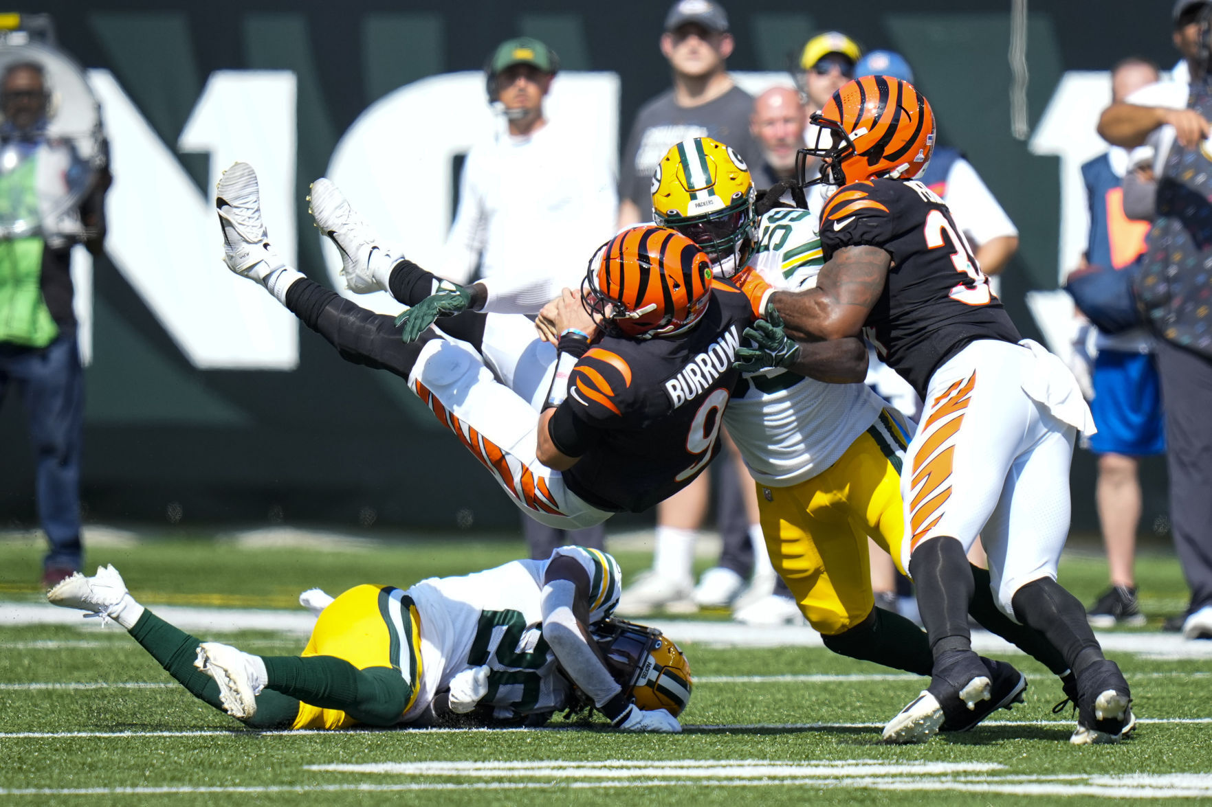 Packers Bengals Football